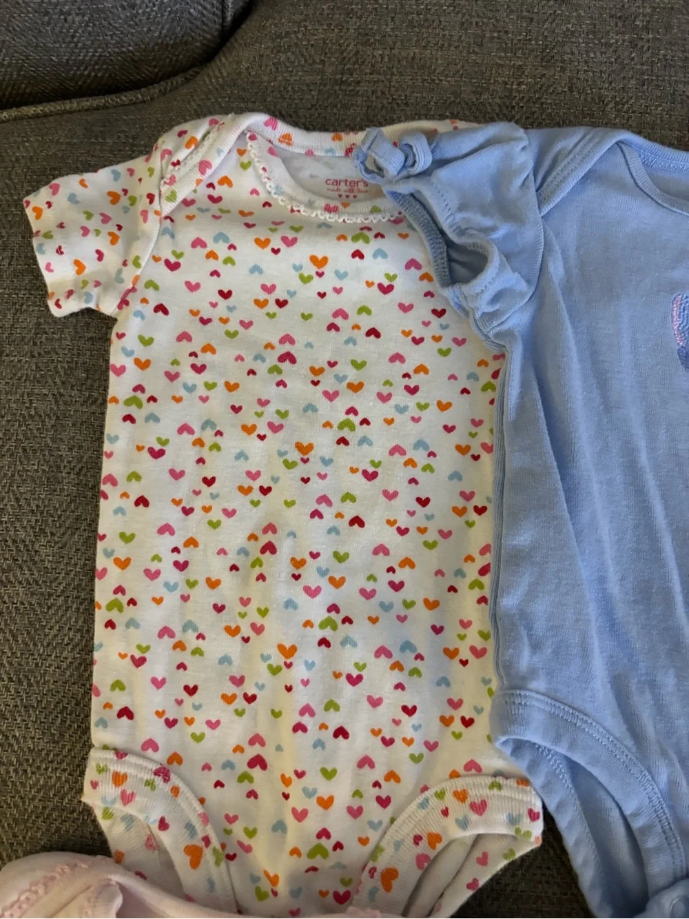 Carter’s Baby Girl Onesies Bundle - 3 months